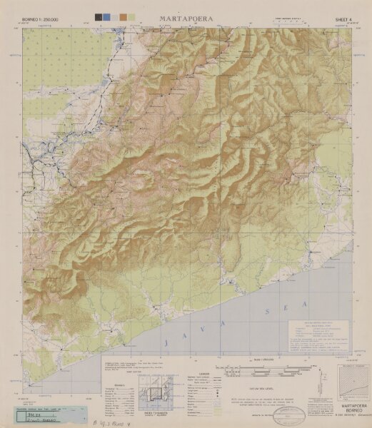 Martapoera / compilation: LHQ Cartographic Coy., Aust. Svy. Corps