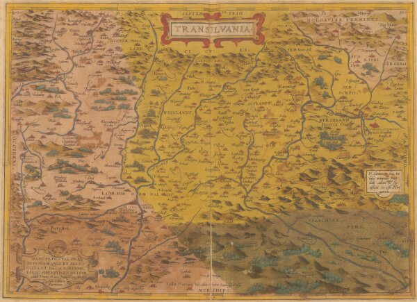 Transilvania. [Karte], in: Theatrum orbis terrarum, S. 101.