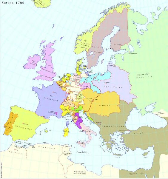 Europa 1789