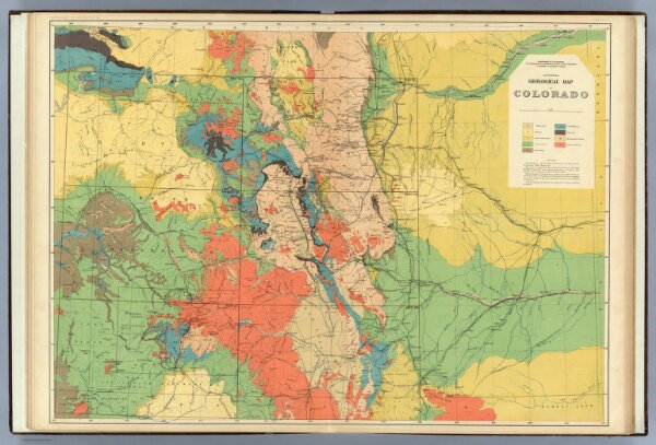 General Geological Map of Colorado.