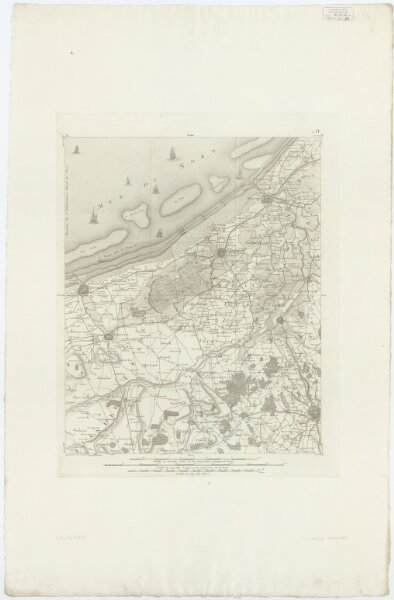 VI ; 2.H., uit: Carte chorographique des Pays-Bas Autrichiens / ... par le Comte de Ferraris ; gravée par L.A. Dupuis