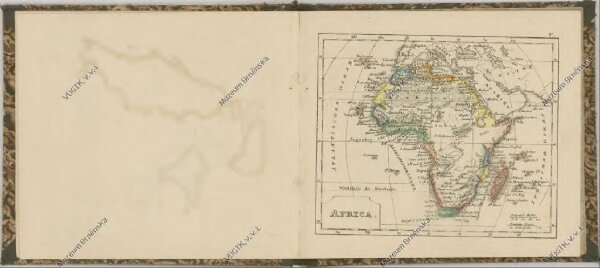 mapa z atlasu "Kleiner Duodez-Atlas in 24 Blatt über alle Theile der Erde"