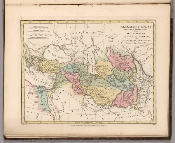Alexandri Magni Itinera in Expeditione inter Macedoniam, Libyam, et Indiam cum Navigationem Nearchi ab Indo et Tigri Fluminibus.