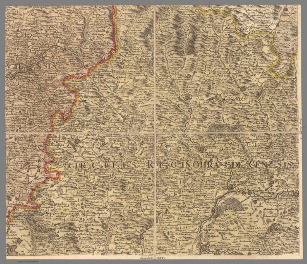 Section 9.  Mappa chorographica novissima et completissima Totius Regni Bohemiae.
