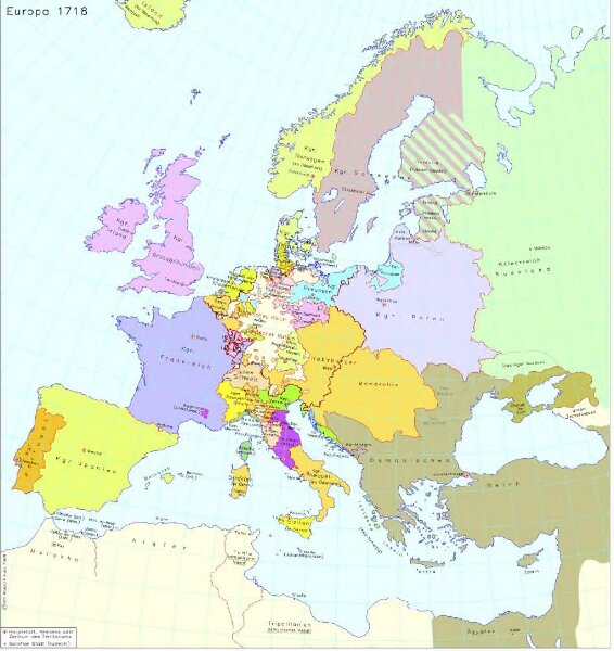 Europa 1718
