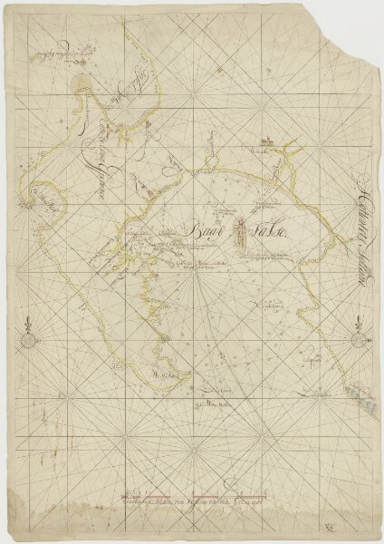 Kaart van Kaap de Goede Hoop en de False baai