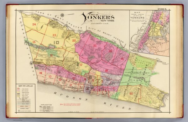 Index map: Yonkers atlas.