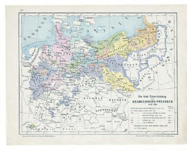 Die hist. Entwicklung von Brandenburg-Preussen seit 1415