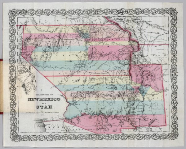 Territories Of New Mexico And Utah