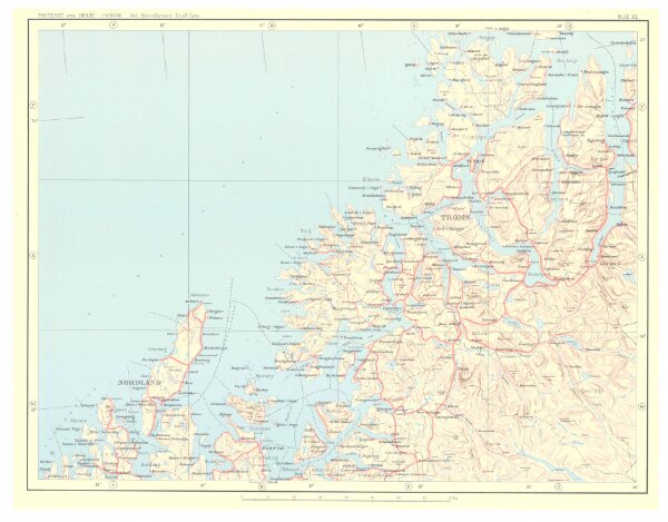 Spesielle kart 122-13: Postkart over Norge