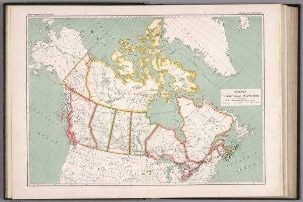 Canada territorial divisions