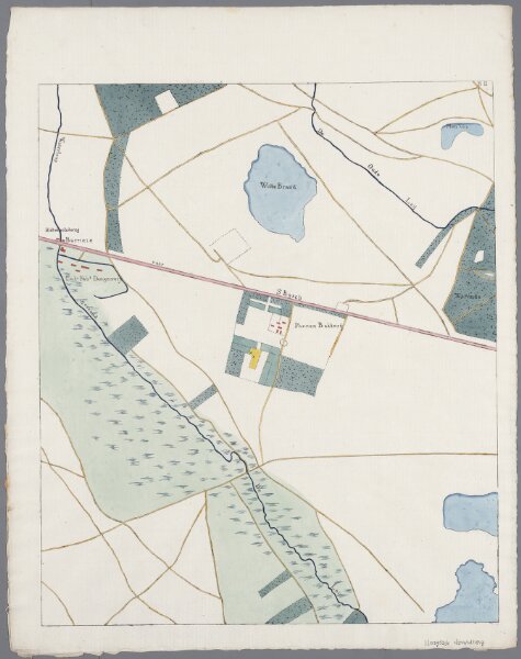 B II, uit: [Kaart van deel van Noord-Brabant, tussen Breda en Tilburg]