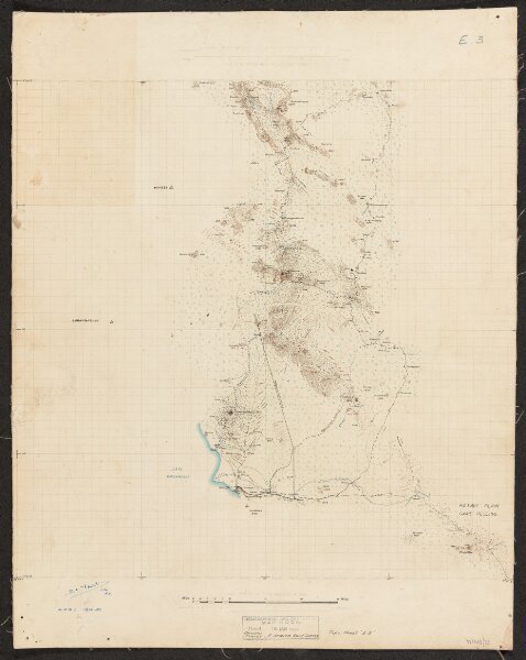 'East Africa Geodetic Survey. Tanganyika Terry. Maj. Hotine R.E. 1931-1933' - War Office ledger