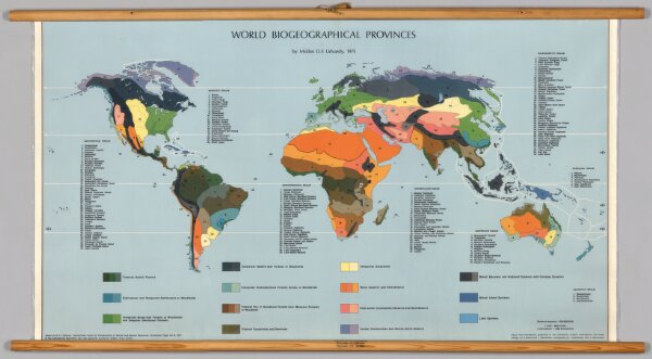 World -- Biogeographical Provinces