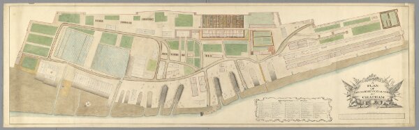 A PLAN OF HIS MAJESTY'S NAVAL YARD AT CHATHAM.