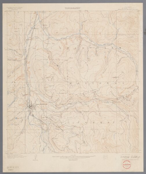 Colorado (Summit County), Breckenridge special map : topography / R.B. Marshall, chief geographer ; E.C. Barnard, geographer in charge ; topography by Chas. E. Cooke and D.F.C. Moor