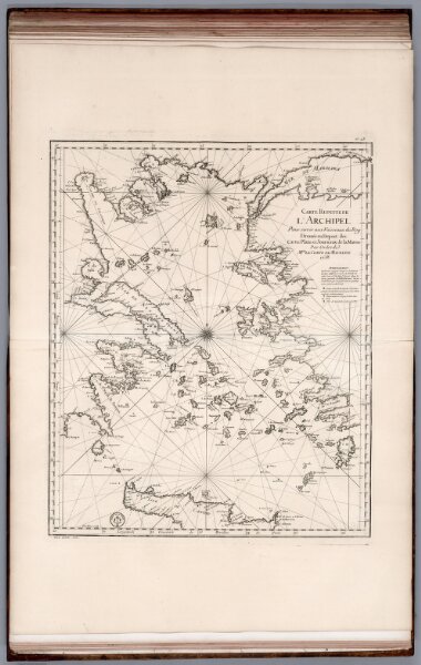 Carte Reduite de l'Archipel.