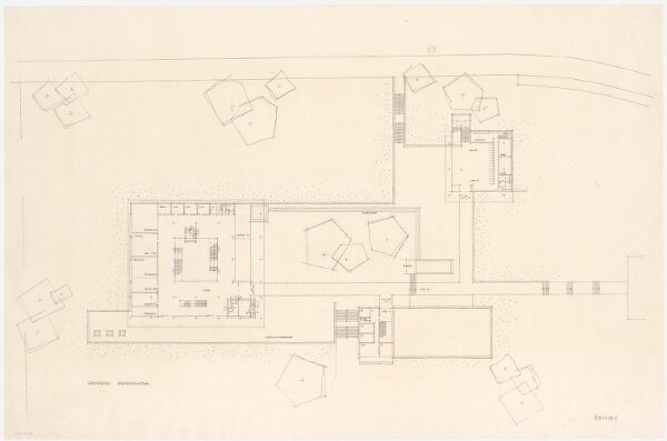 Winterthur: Erweiterung der Kantonsschule; Projekt 231131; Erdgeschoss; Grundriss