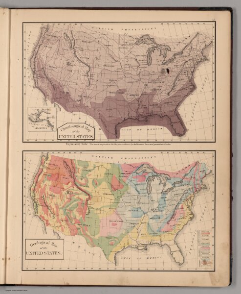 Climatological and Geological Maps of the United States.