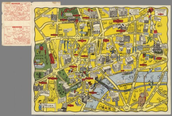 The new Pictorial map of London