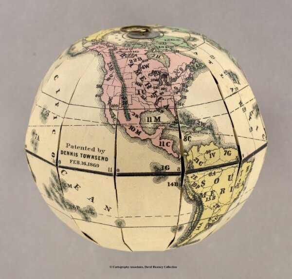 Townsend's Patent Folding Globe.