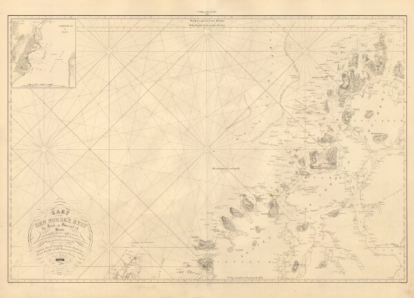 Museumskart 217-15: Kart over Den Norske Kyst fra Andø og Gisund til Kvalø
