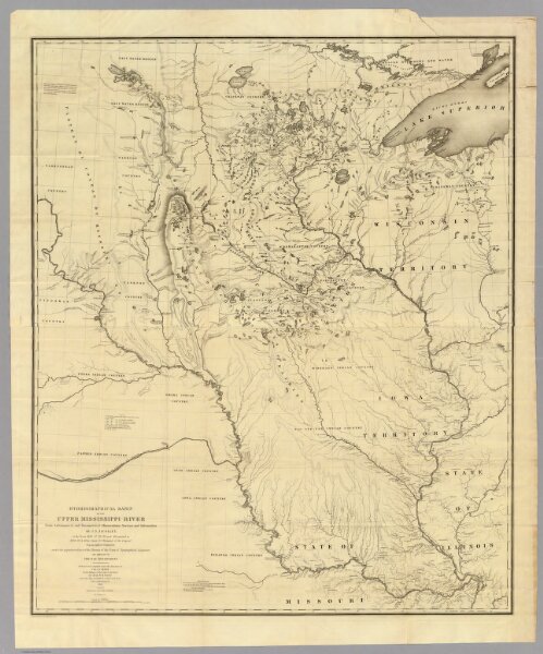 Hydrographical Basin of the Upper Mississippi River.