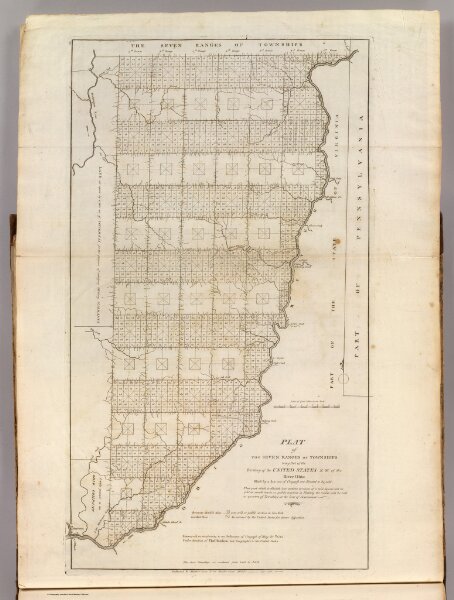 Plat of The Seven Ranges of Townships.