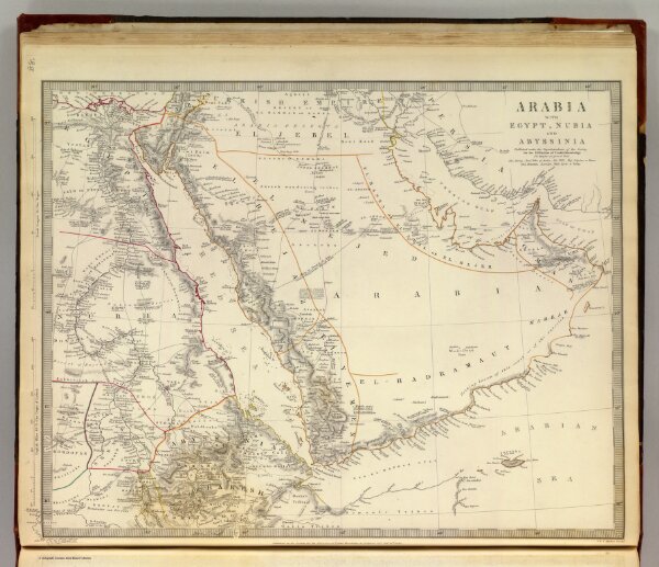 Arabia, Egypt, Nubia, Abyssinia.
