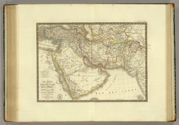 Turquie d'Asie, Perse, Arabie, Caboul, Turkestan Independant.