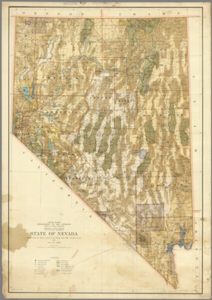 State of Nevada ; compiled from the official records of the General Land office... 1941