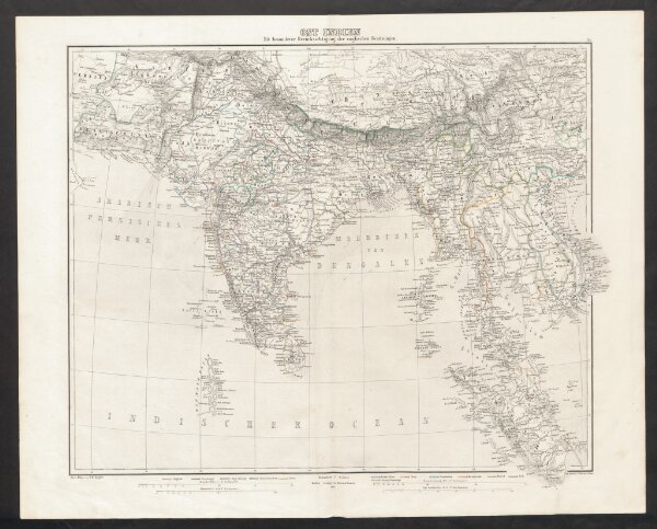Ost Indien mit besonderer Berücksichtigung der englischen Besitzungen