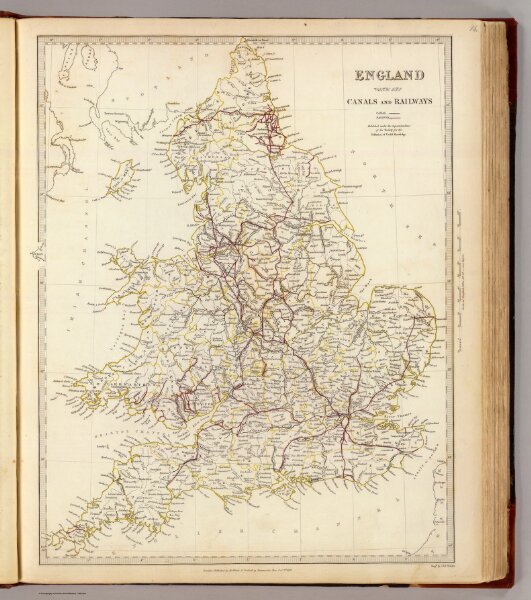 England canals, railways.