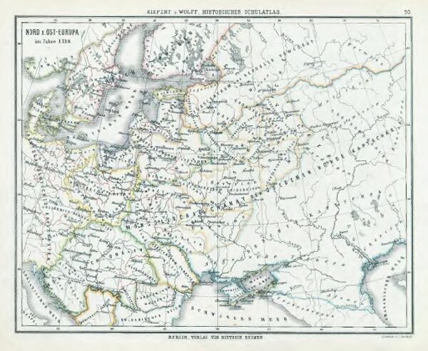 20. Nord u. Ost-Europa im Jahre 1310