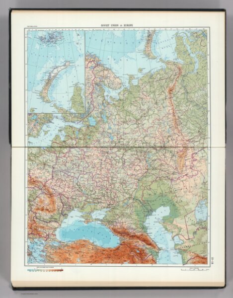 13-14.  Soviet Union in Europe.  The World Atlas.