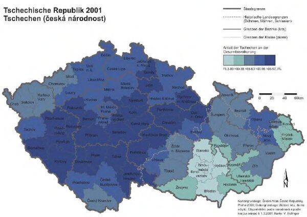 Tschechische Republik 2001. Tschechen (česká národnost)