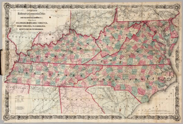 Railroad & Commercial Atlas Of The United States