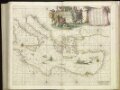 [134][137] Orientalior districtus Maris Mediterranei ..., uit: Atlas sive Descriptio terrarum orbis