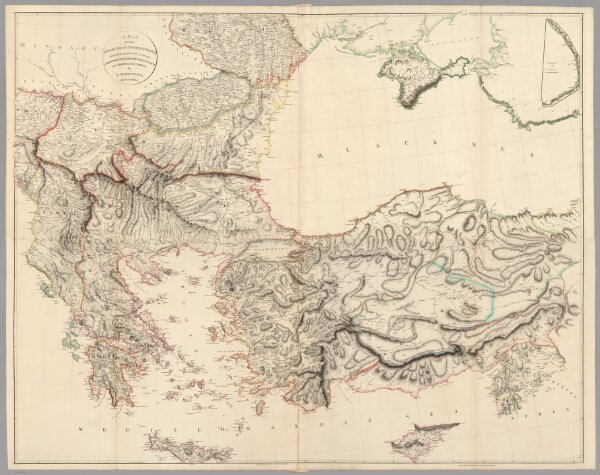 Composite:  A Map of the Environs of Constantinople.
