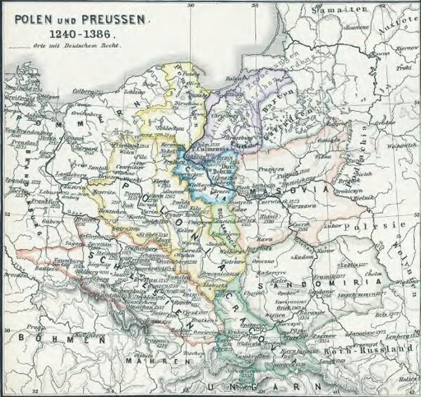 Polen und Preussen 1240 - 1386