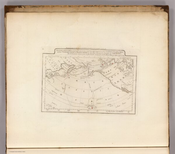 Map of the Discoveries made by Capts. Cook & Clarke in the Years 1778 & 1779.
