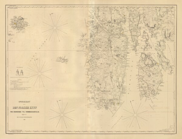 Museumskart 217-38: Specialkart over den Den Norske Kyst fra Skudesnæs til Rambeskaarfjeld