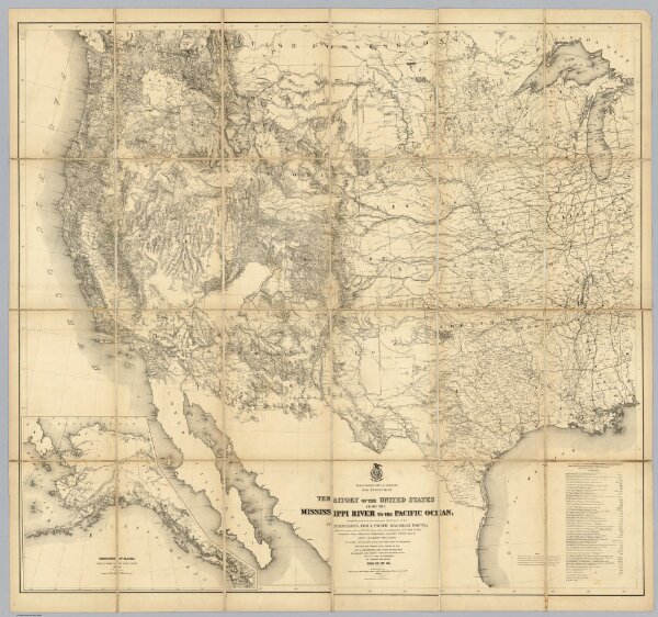 Territory Of The United States From The Mississippi River To The Pacific Ocean.