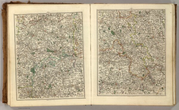 Sheets 23-24.  (Cary's England, Wales, and Scotland).