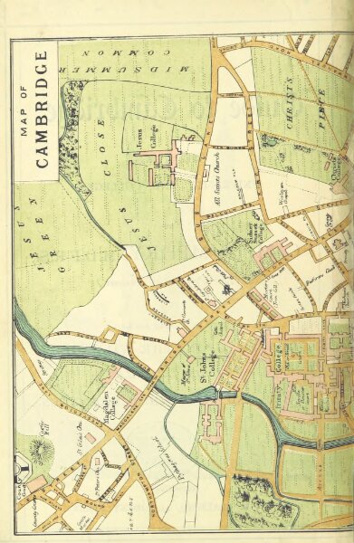 Guide to Cambridge: the town, university and colleges ... To which are added, notes upon the villages within ten miles, a map, etc