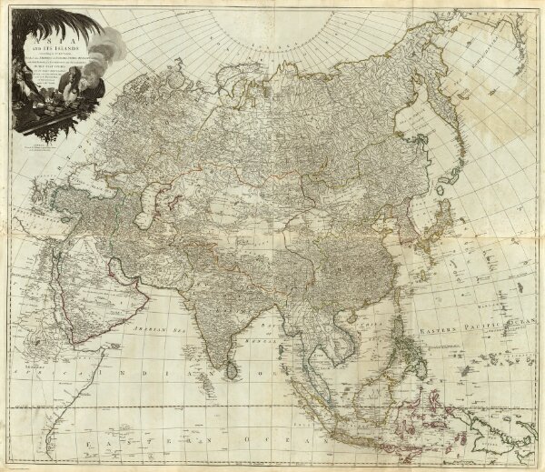 Composite: Asia, islands according to d'Anville.