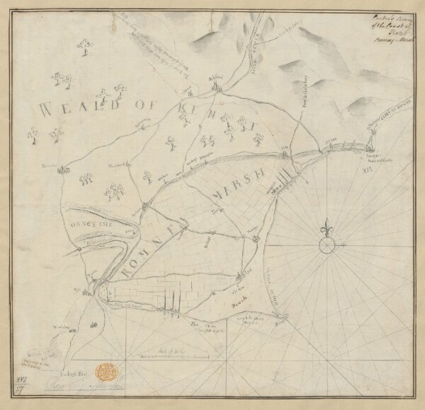 Carter's Survey of the Coast of Kent. ;