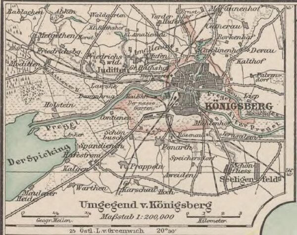 Umgegend v. Königsberg