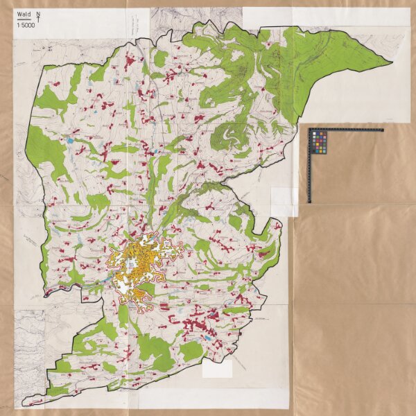 Wald: Definition der Siedlungen für die eidgenössische Volkszählung am 01.12.1960; Siedlungskarte Nr. 59