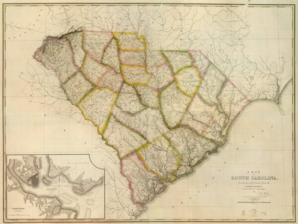 Composite:  Map Of South Carolina
